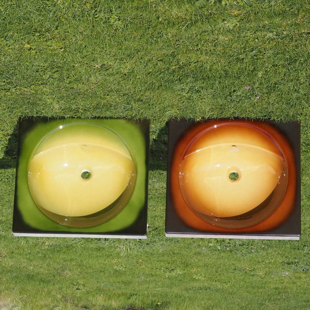 Bathroom sink in ceramic by Adam et Mercier (various colors)