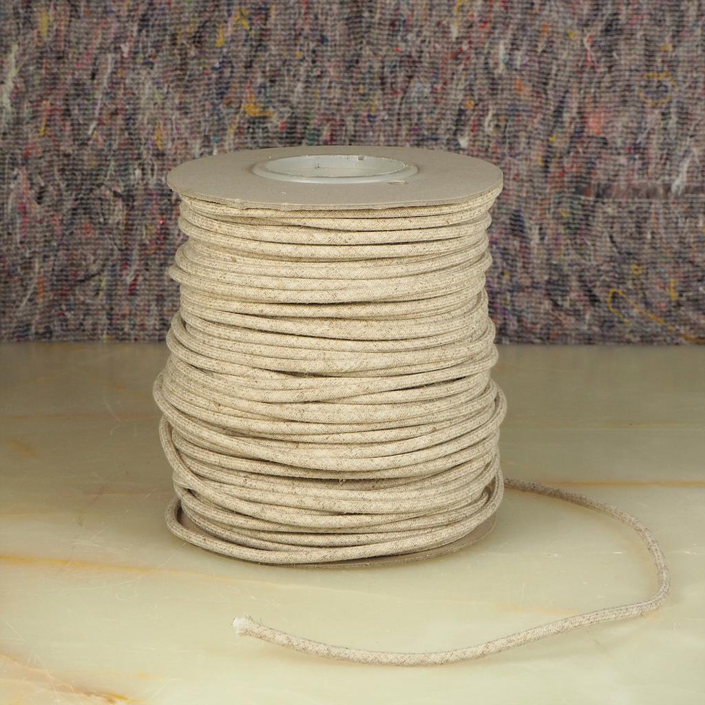 Round textile electrical cable 3 X 0,75 (LINEN)
