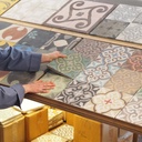 Handmade tiles by Emery&Cie (various sizes, shapes & patterns) - Only available in our physical shop
