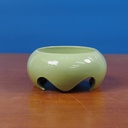 Bowl in glazed terracotta by Emery&Cie