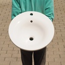 Built-in bathroom basin by Philippe Starck for Duravit