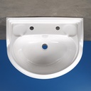 Sink in glazed ceramic by Heritage (W. 58,5 cm)