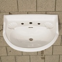 Bathroom sink in glazed ceramic by Heritage
