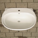 Bathroom sink in bisque porcelain by ideal Standard