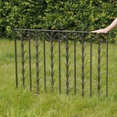 Fence in wrought iron by Emery&Cie (122 x 85 cm)
