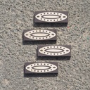 Ceramic frieze by Utzschneider & Jaunez (L. 12 cm)