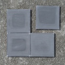 Handmade cement tile by Emery&Cie - Black (20 x 20 cm)