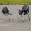 Stackable chair 'Maui' by Vico Magistretti for Kartell
