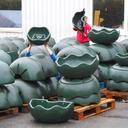 Hanging planter 'Sky' in polyethylene by Greencity (various sizes)