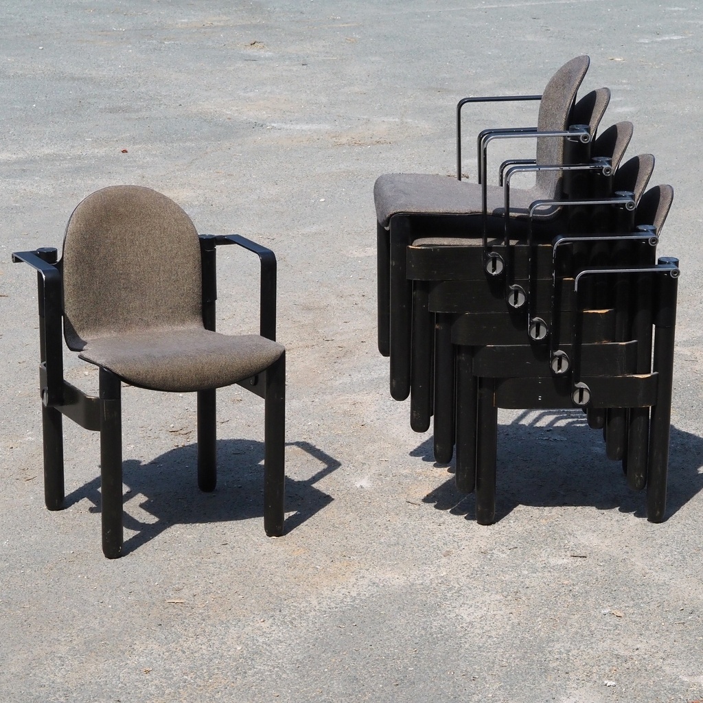 Stackable armchair 'Flex' by Gerd Lange for Thonet - Upholstered