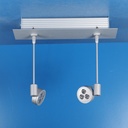 Adjustable ceiling spotlight 'Odessa' by Jesco Lighting