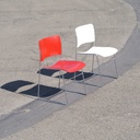 Stackable chair '40/4' by David Rowland for Howe in polyamide