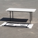 Folding table 'U-table' by Flexfurn (180 x 80 cm)