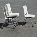 Stackable chair 'Very Side Chair' by Nicolai Czumaj-Bront & Michael Welsh for Haworth