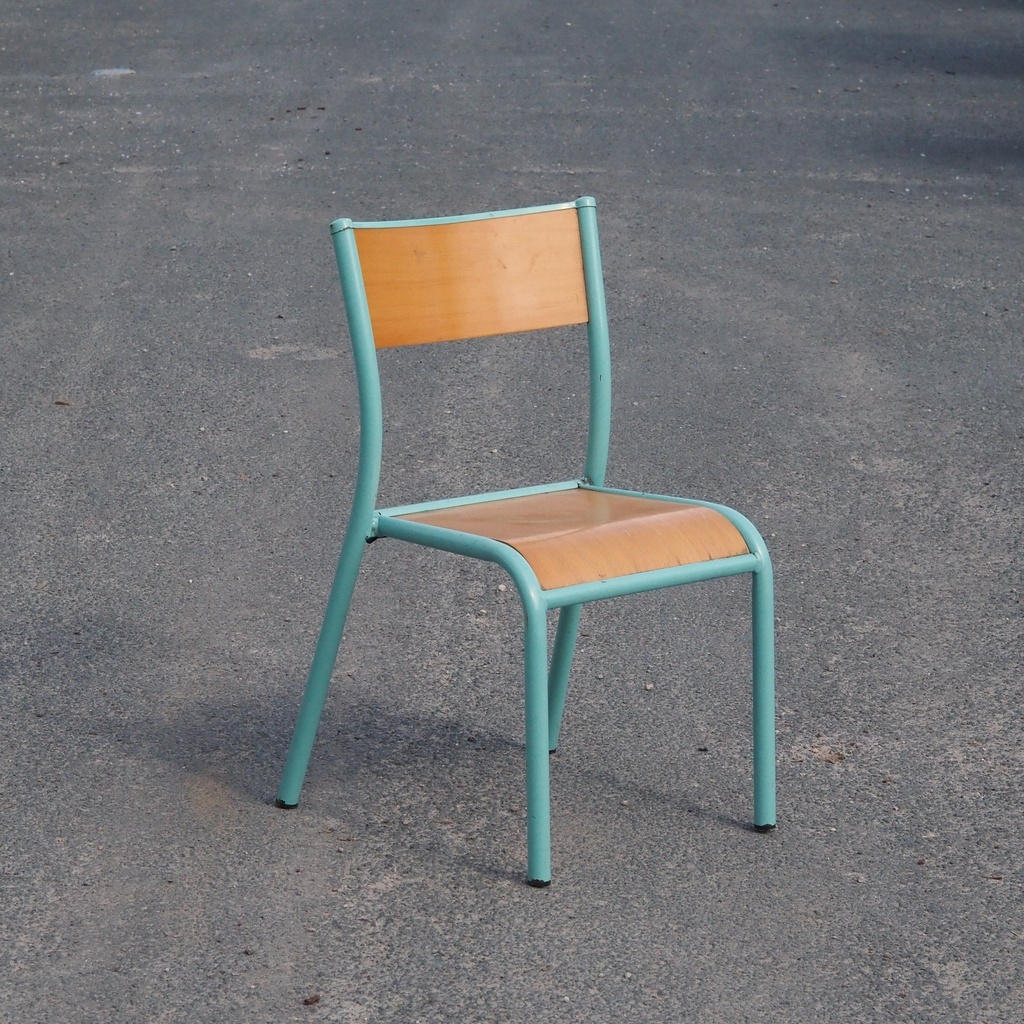 Stackable kids chair '510' by Mullca