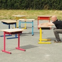 Cantilever school desk (various models) - Only available in our physical shop