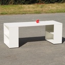 Large desk with storage units (200 x 80 cm)