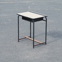 School desk with formica tabletop (70 x 50 cm)