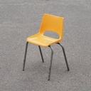 Stackable kids chair 'Brunswick' by Roger Bontemps - Orange