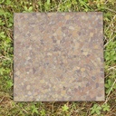 Handmade glass mosaic tile by Emery&Cie (30 x 30 cm) - Amber