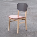 Chair 'Cup Cup' by Luc Vincent for Z-Editions (Black/Red)