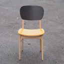 Chair 'Cup Cup' by Luc Vincent for Z-Editions (Black/Orange)