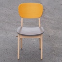 Chair 'Cup Cup' by Luc Vincent for Z-Editions (Orange/Black)
