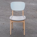 Chair 'Cup Cup' by Luc Vincent for Z-Editions (Sky blue/Blue)