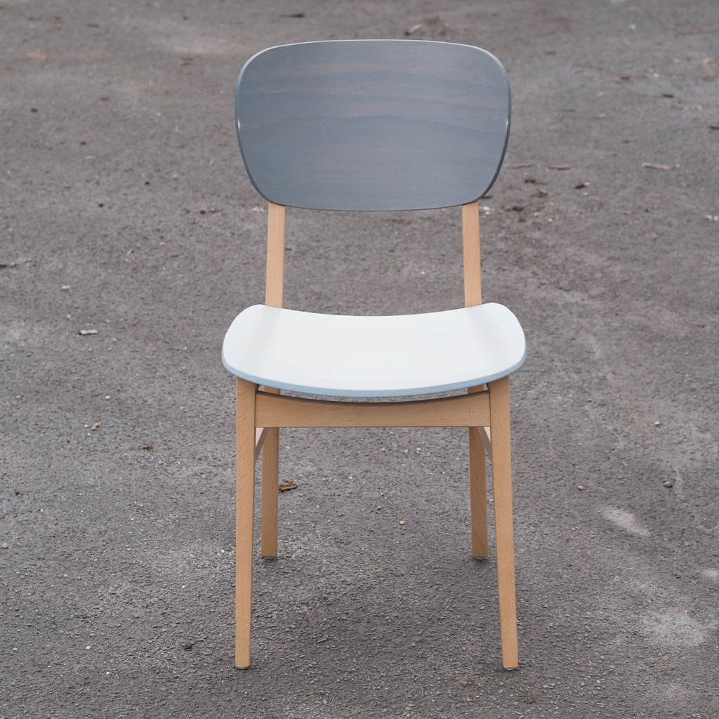 Chair 'Cup Cup' by Luc Vincent for Z-Editions (Blue/Sky blue)
