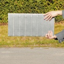 Shelf panel in galvanized steel for shelf 'Super 1-2-3' by Metalsistem (L. 59 x W. 29 cm)