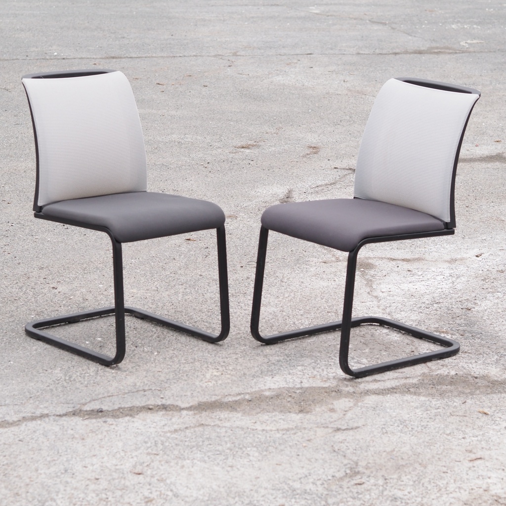 Cantilever chair 'Eastside' by Steelcase (with wear spots)