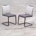 Cantilever chair 'Eastside' by Steelcase (with wear spots)