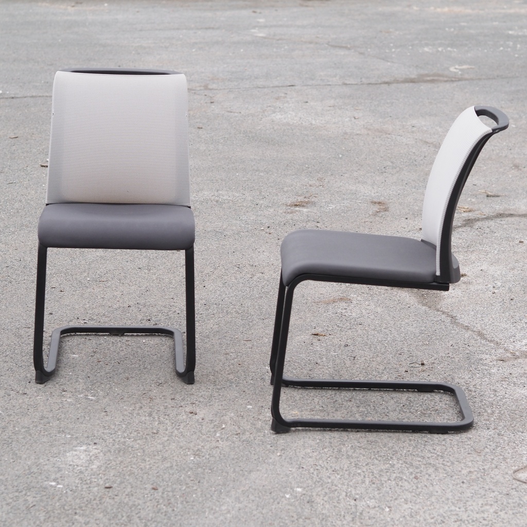 Stackable cantilever chair 'Eastside' by Steelcase
