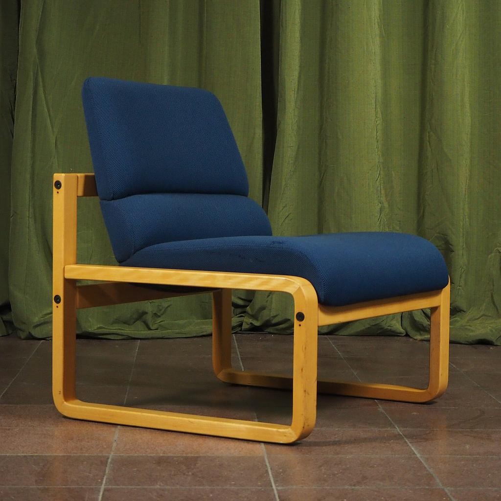 Lounge chair by Martin Stoll - Blue