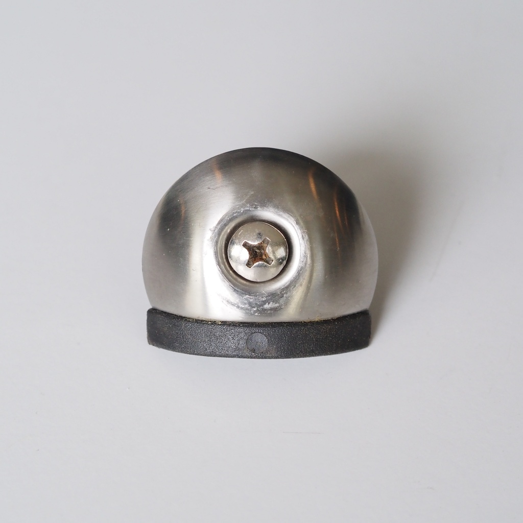 [999HAR008] Door stop with stainless steel plate