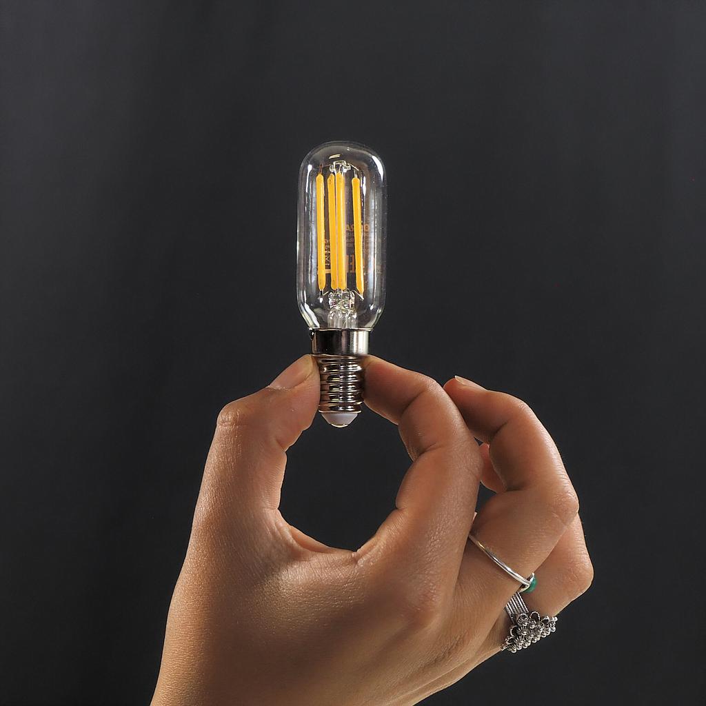 [4099854066665] Filament LED E14 T25X85 4 watt clear