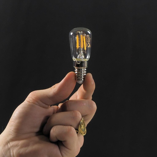 [4099854066320] Bulb - LEDVANCE Special LED E14 Tube T26 Clear 2.8W 250lm 2700K (New)