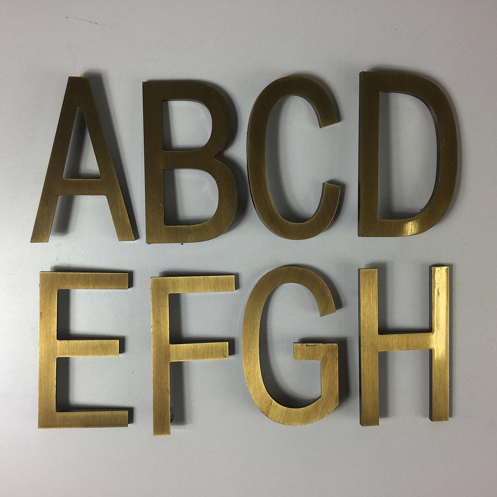 Elevator Signage by Jules Wabbes for Generale de Banque ca.1970