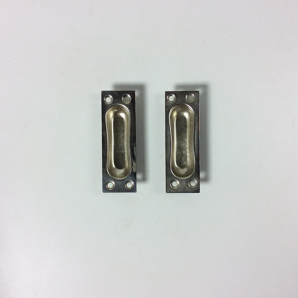 Pair of Inset Cabinet Handle (8 cm)