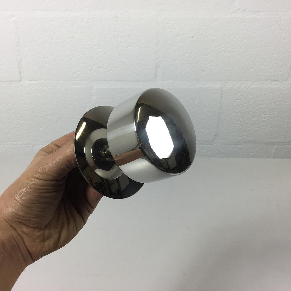 Stainless steel knob