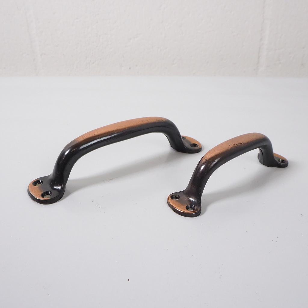 Copper plated cabinet handle