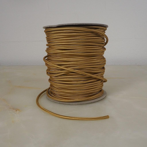 [999EXT007] Textile cable (GOLD) - 1,2 m included in the price