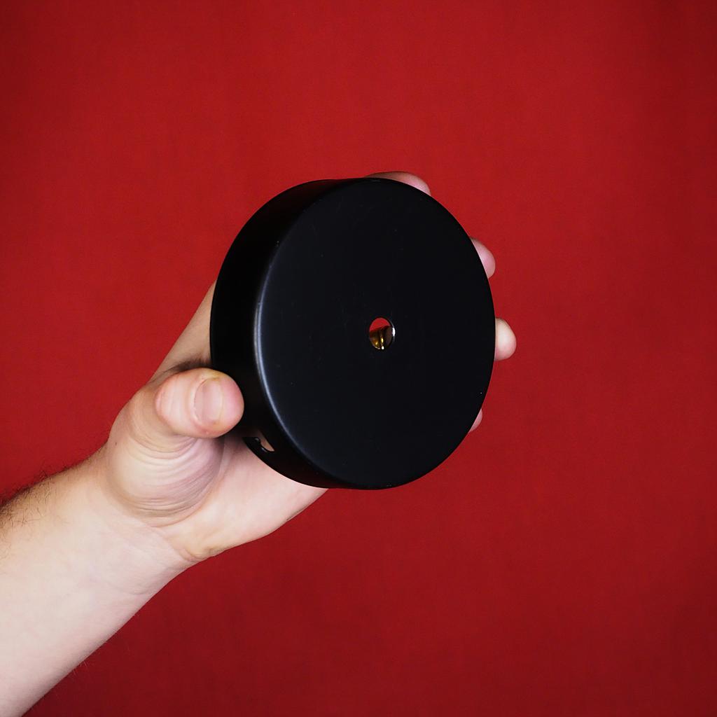 [999EXT001] Metal ceiling cap (BLACK) - included in the price