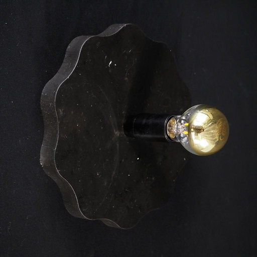 [999LIG943] Wall or ceiling light 'Wavy Luna 20’ – Noir de Mazy
