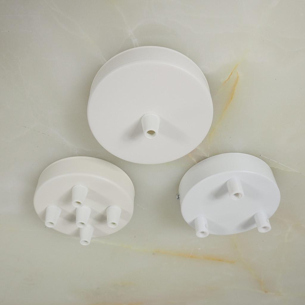 Ceiling cap - White (1,3 or 5 outputs) new