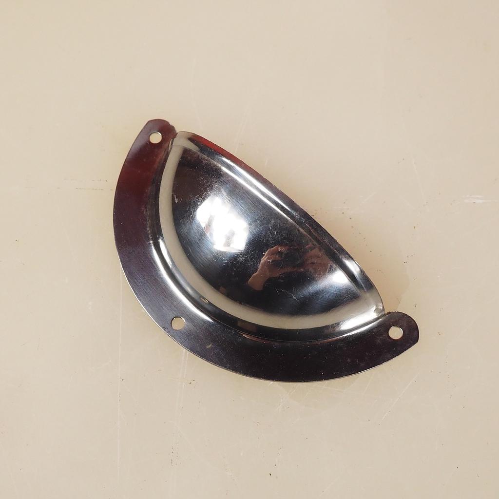 [183HAR029] Drawer handle in stainless steel (ca. 1950)
