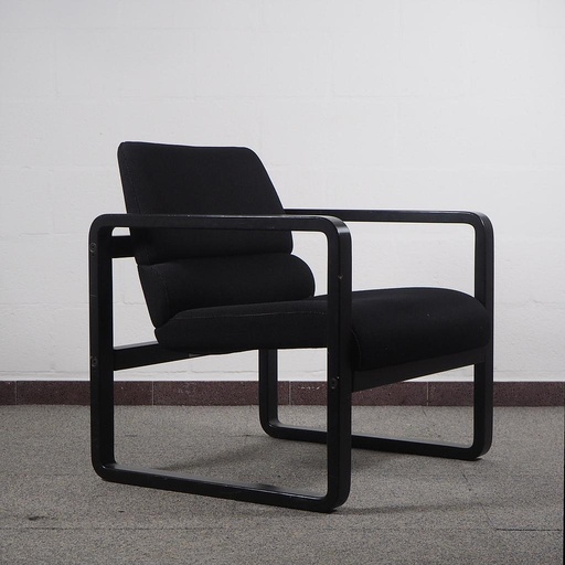 [901FUR715] Armchair by Martin Stoll - Black