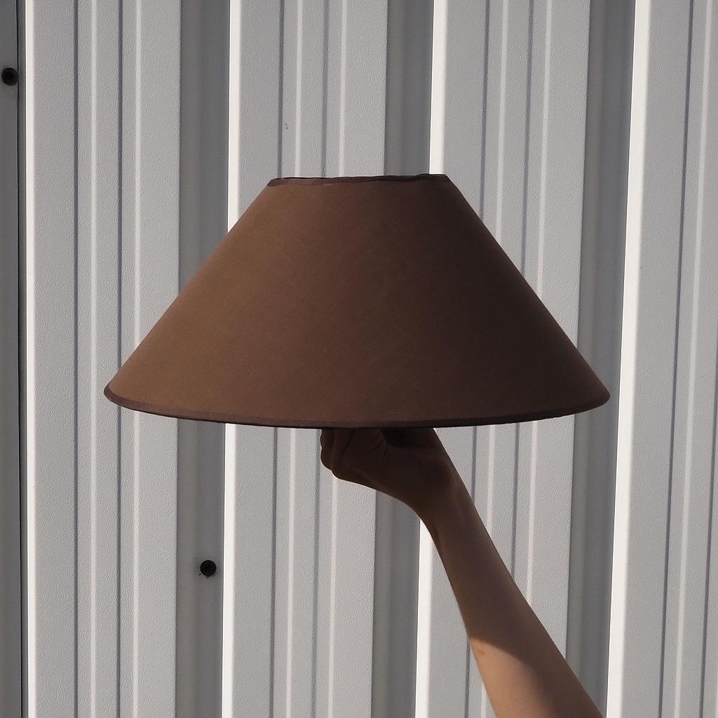 Cone lampshade - Brown
