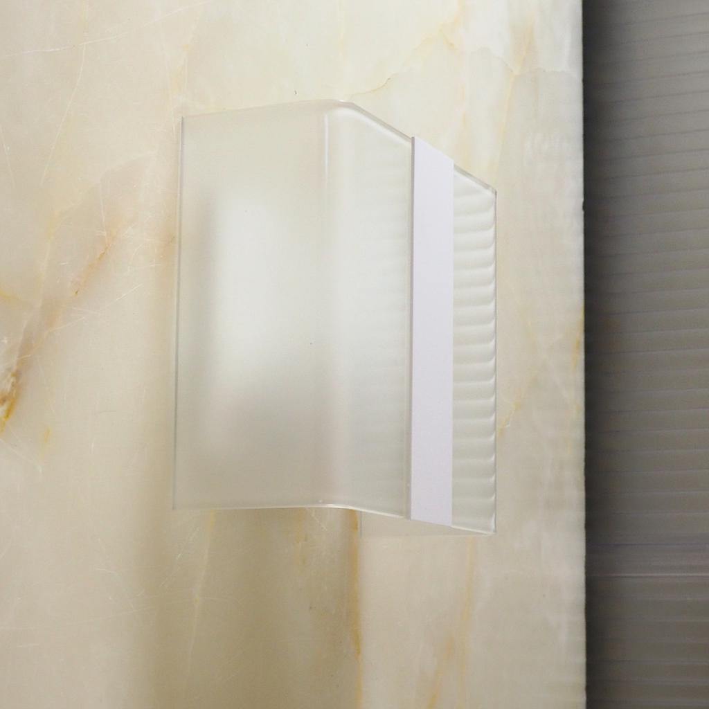 Wall Light 'Hoban' by Paul Gillis for LIGHT in frosted glass