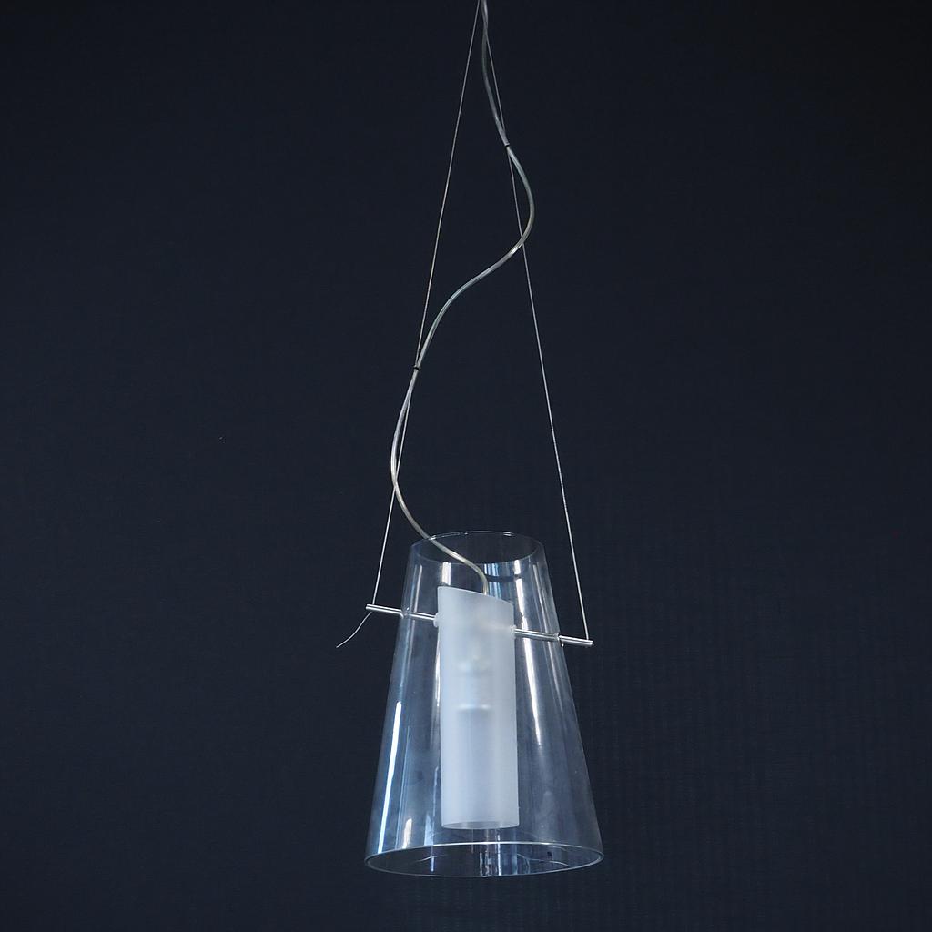 Handblown pendant light by Jorgen Mortensen for JM Glass